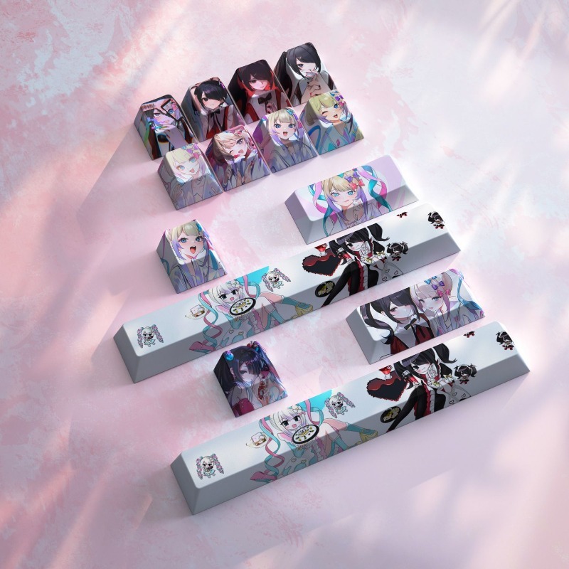 Gaming Accessories Cute - أغطية مفاتيح جديدة بتصميم NEEDY GIRL