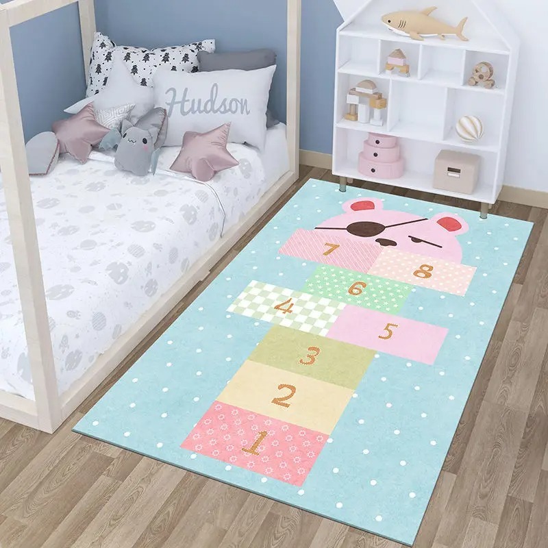 Gaming Accessories Girly - رمادي فاتح للأطفال الحجلة السجاد لصبي