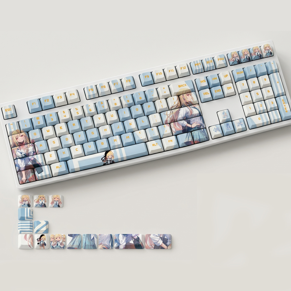 أغطية مفاتيح ألعاب الأنمي، مجم - مراجعة Gaming Accessories Aesthetic وسعره
