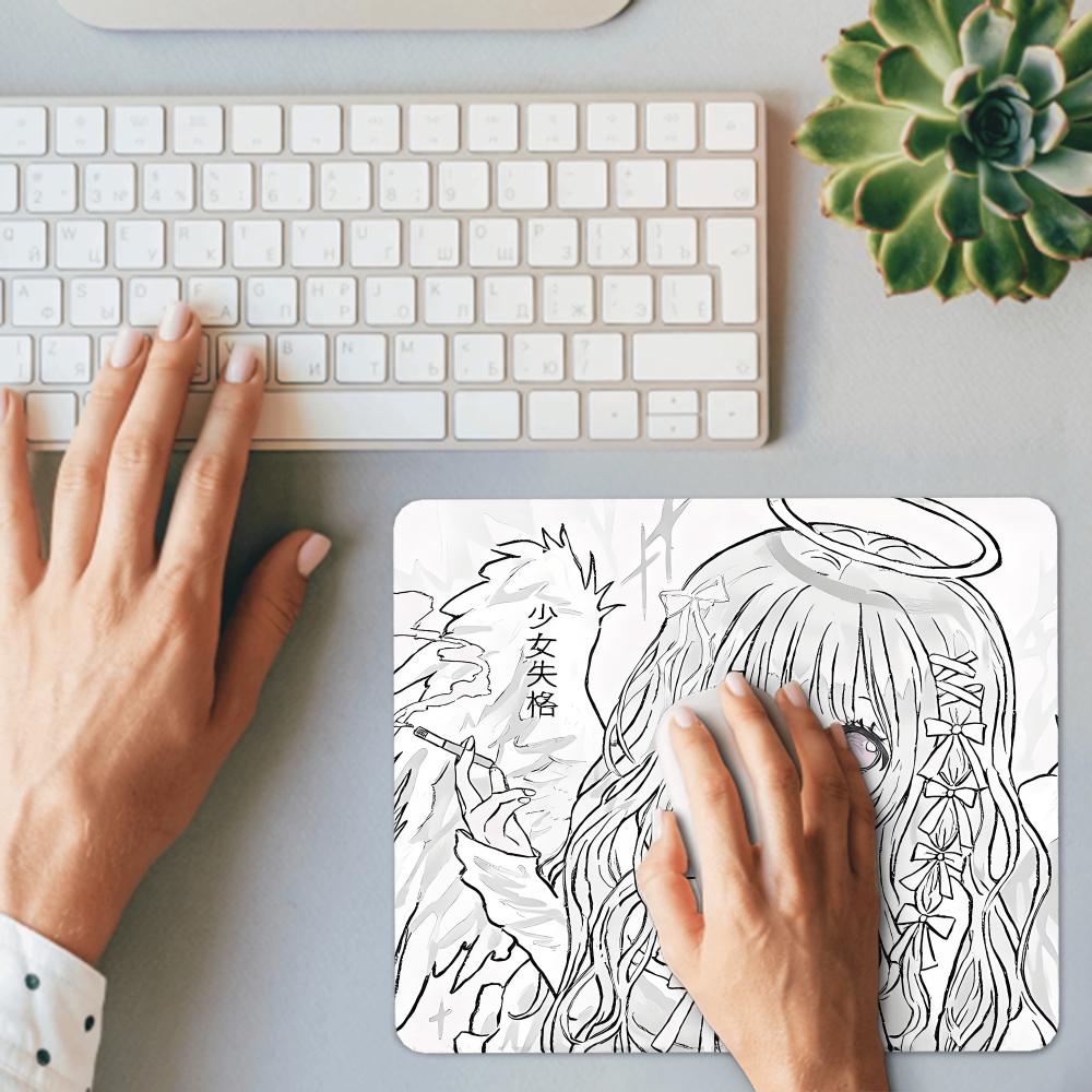 وسادة فأرة لطيفة بتصميم فتاة و - مراجعة Gaming Accessories Girly وسعره