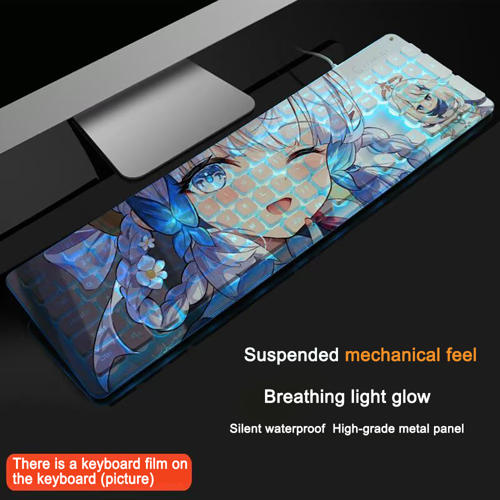 لوحة مفاتيح للألعاب 104 مفتاح، - مراجعة Gaming Accessories Cute وسعره