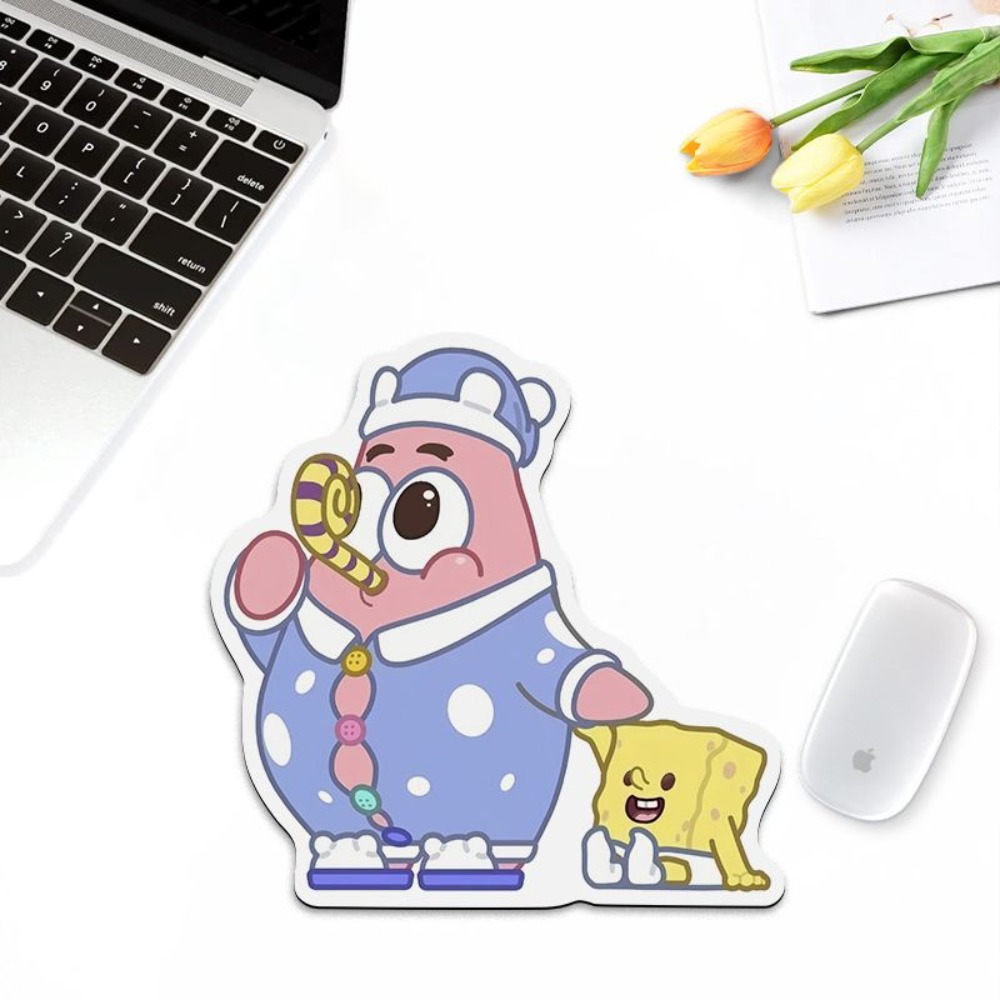 لوحة ماوس لطيفة على شكل سبونج  - مراجعة Gaming Accessories Girly وسعره