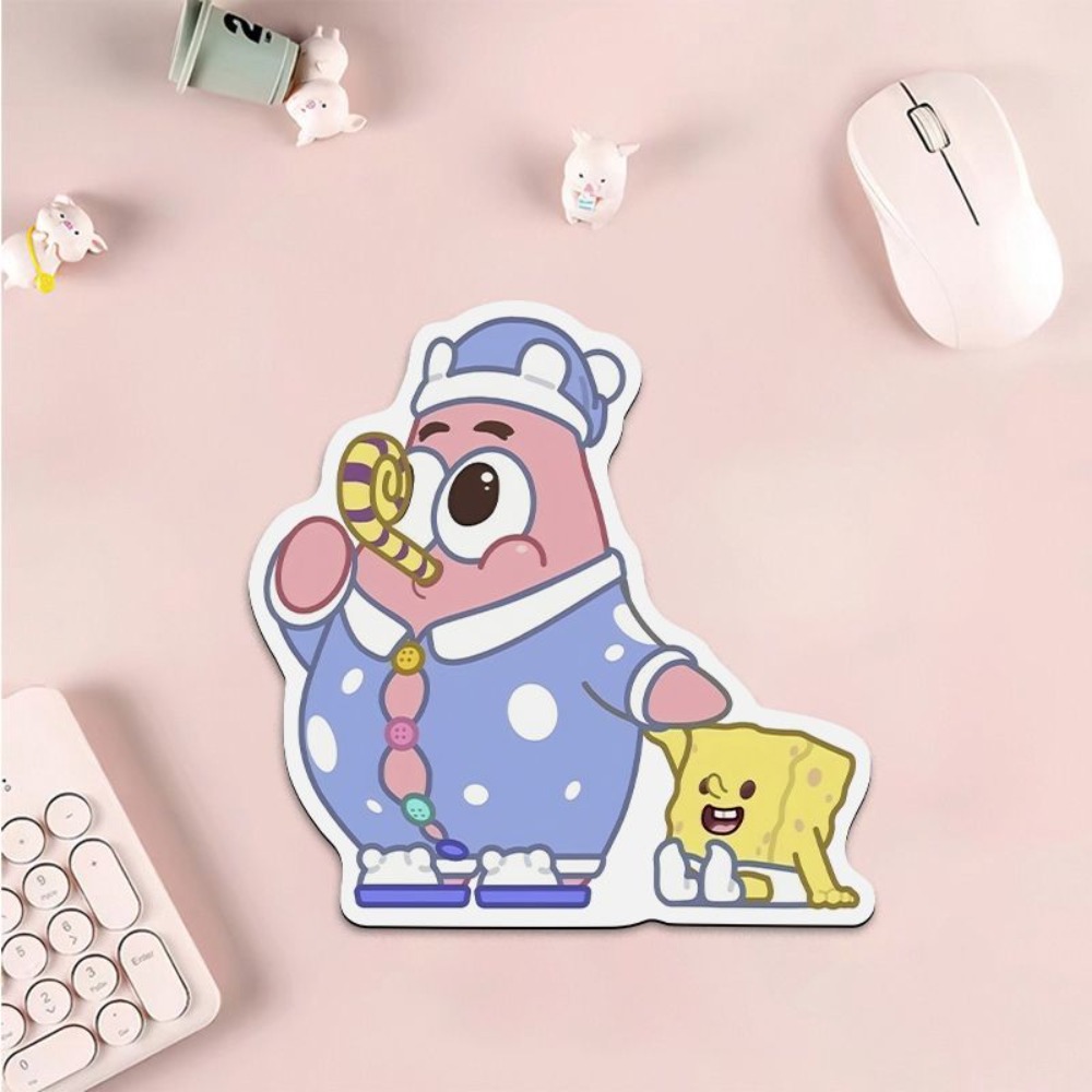 لوحة ماوس لطيفة على شكل سبونج  - مراجعة Gaming Accessories Girly وسعره