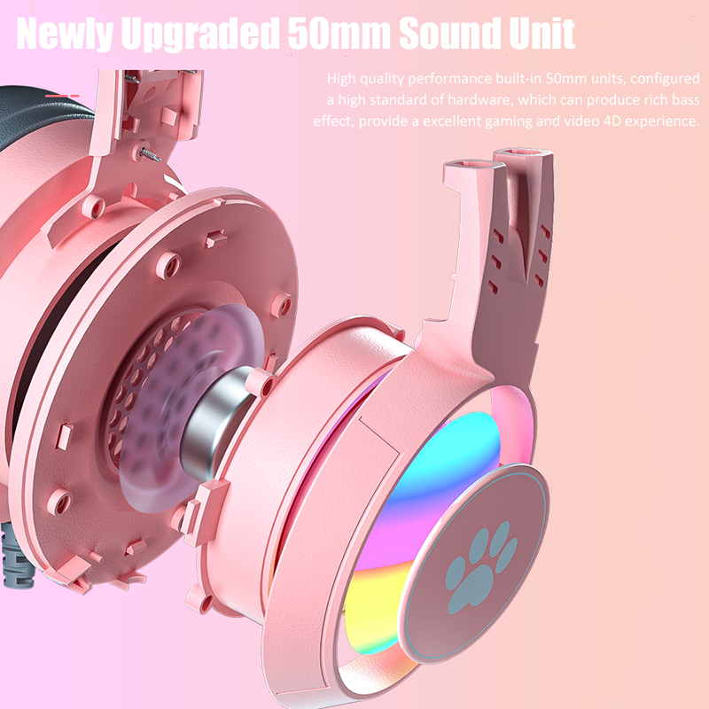 سماعات أذن القط اللطيفة مع ميك - مراجعة Gaming Accessories Girly وسعره