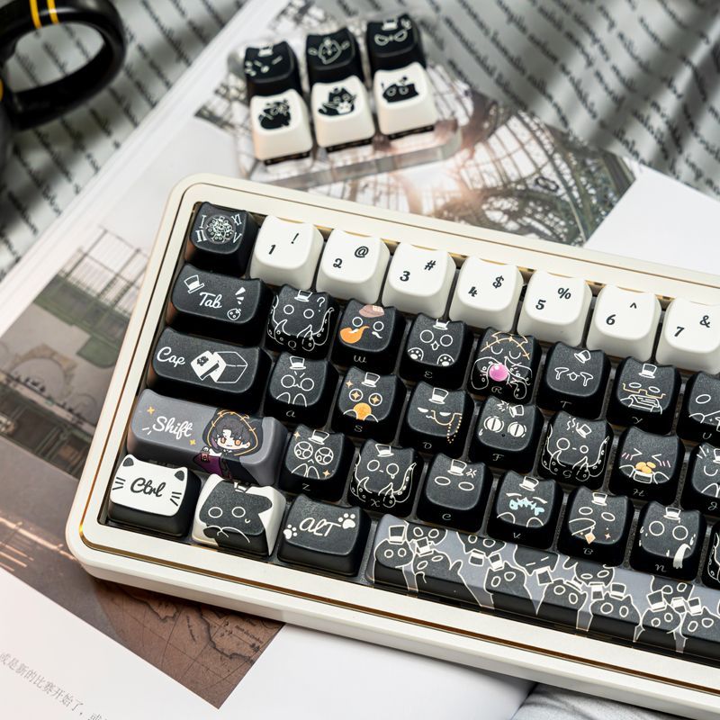 أغطية مفاتيح أنمي ميكانيكية مخ - مراجعة Gaming Accessories Aesthetic وسعره