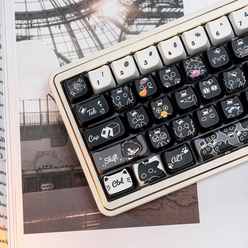 أغطية مفاتيح أنمي ميكانيكية مخ - مراجعة Gaming Accessories Aesthetic وسعره