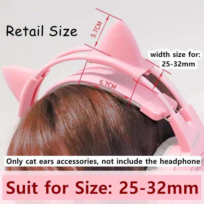 قلادة سيليكون وردية على شكل آذ - مراجعة Gaming Accessories Girly وسعره
