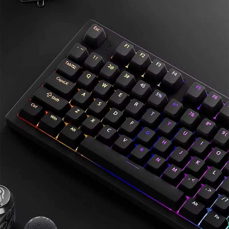 أغطية مفاتيح سوداء مخصصة بـ 13 - مراجعة Gaming Accessories Aesthetic وسعره